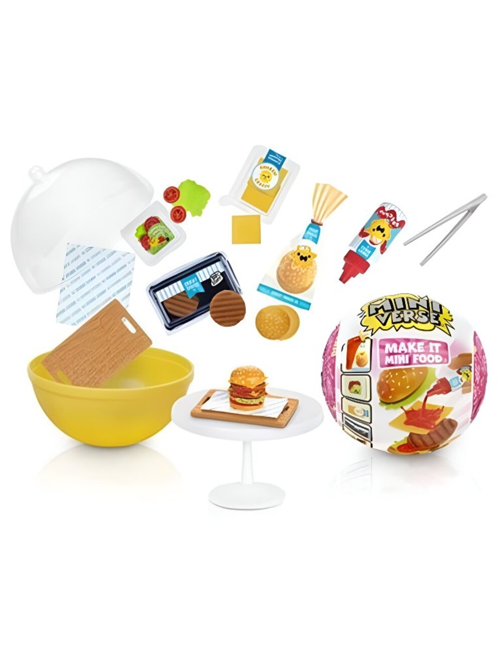 MGA's Miniverse - Make It Mini Food Diner Series 3 Mini Collectibles, Resin Play